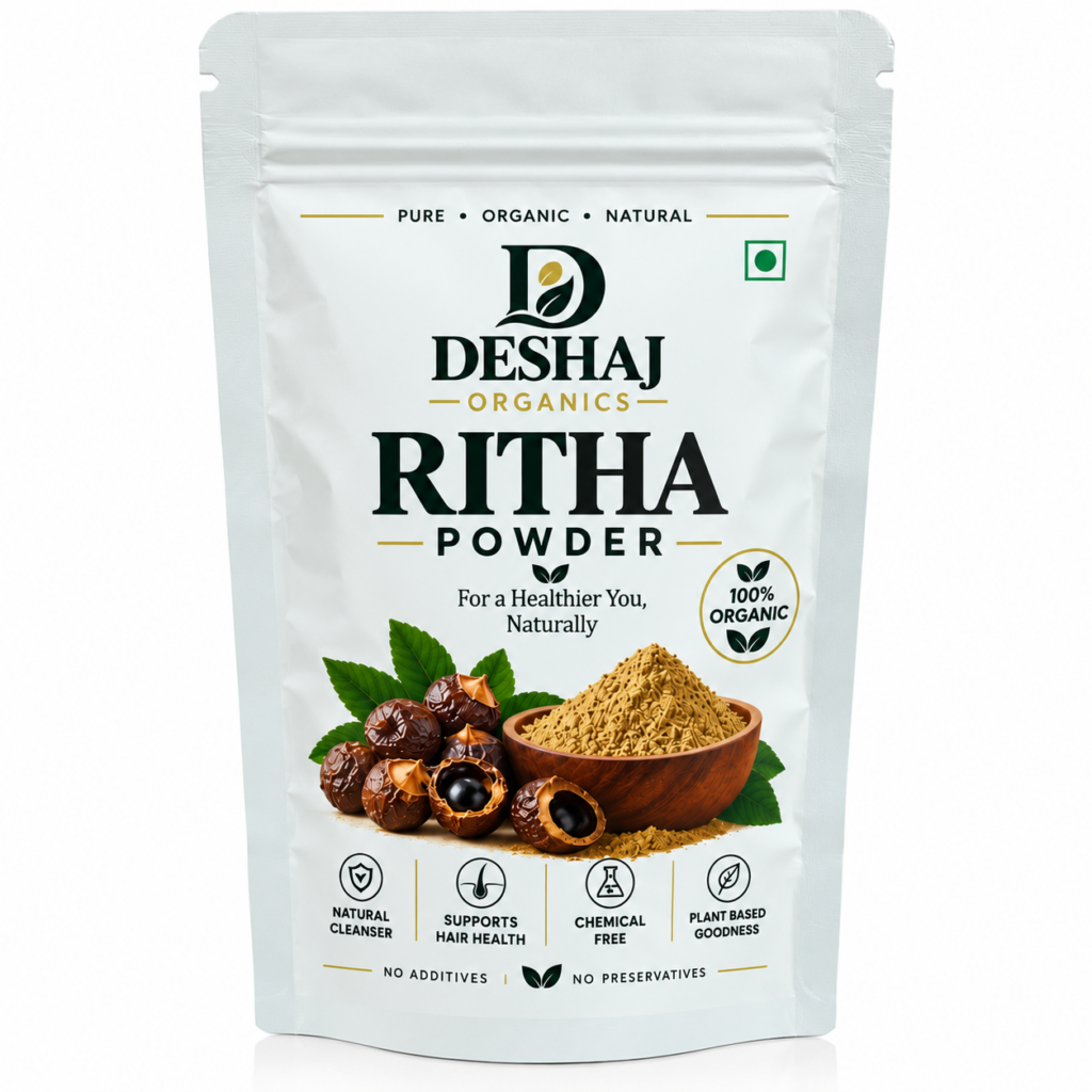 Organic Reetha Powder | 100% Pure Soapnut Powder