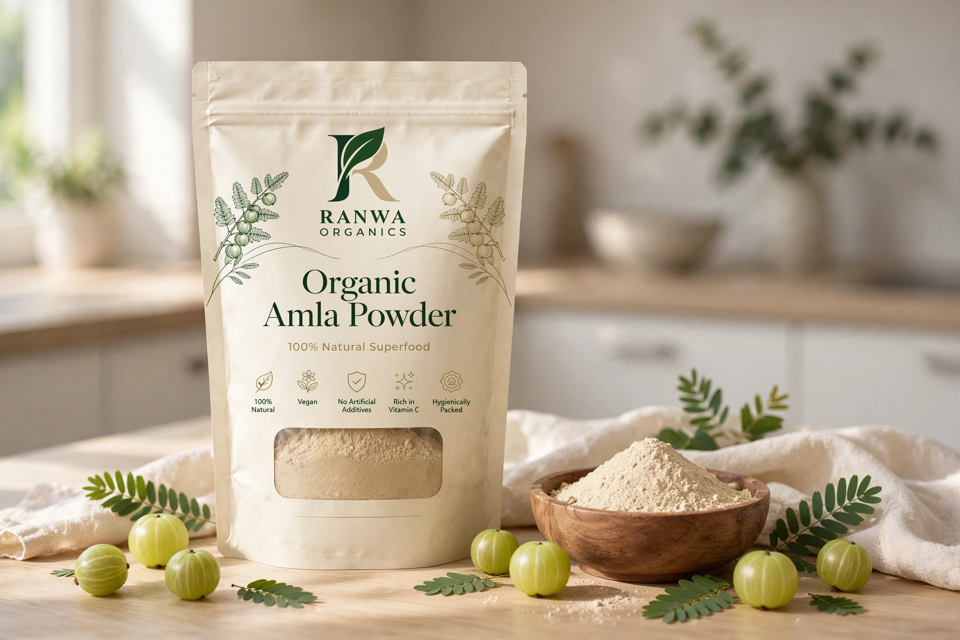 Organic Amla Powder | 100% Pure Indian Gooseberry - Image 2